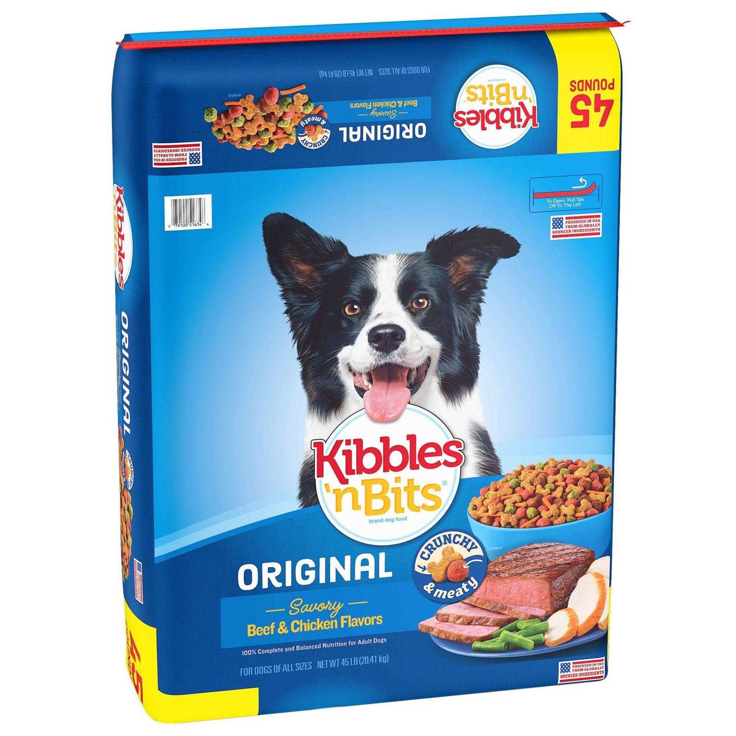 Kibbles ‘n Bits Original Beef & Chicken Dry Dog Food - Healthber