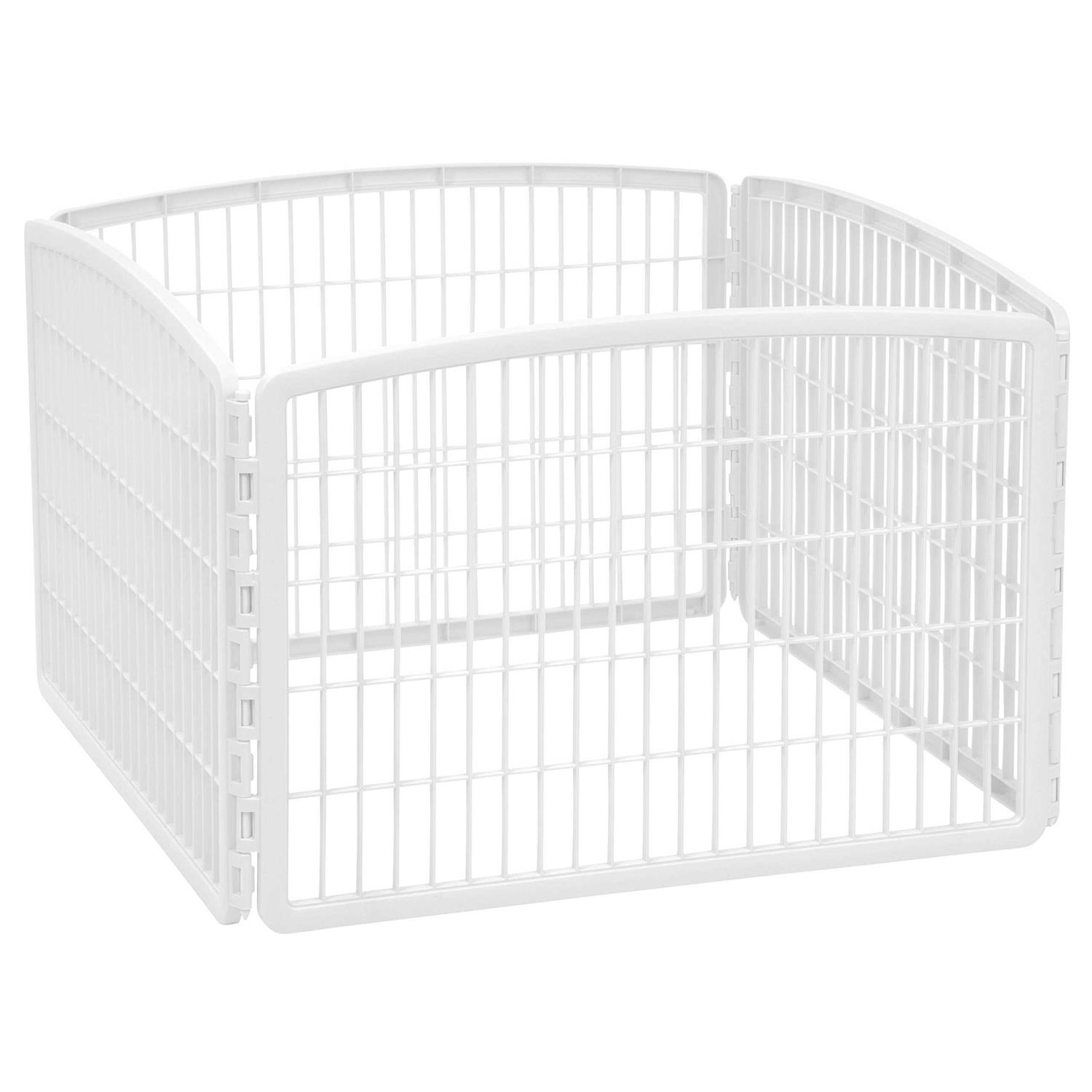 Iris Exercise 4-Panel Pet Playpen without Door - Healthber