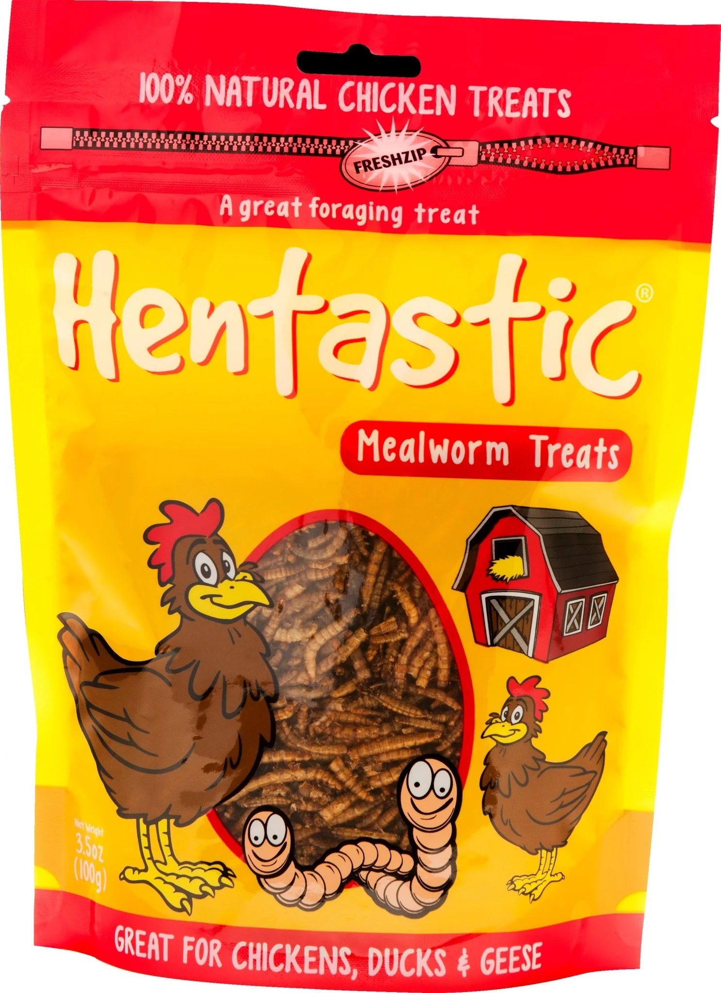 Hentastic Dried Mealworms - Healthber