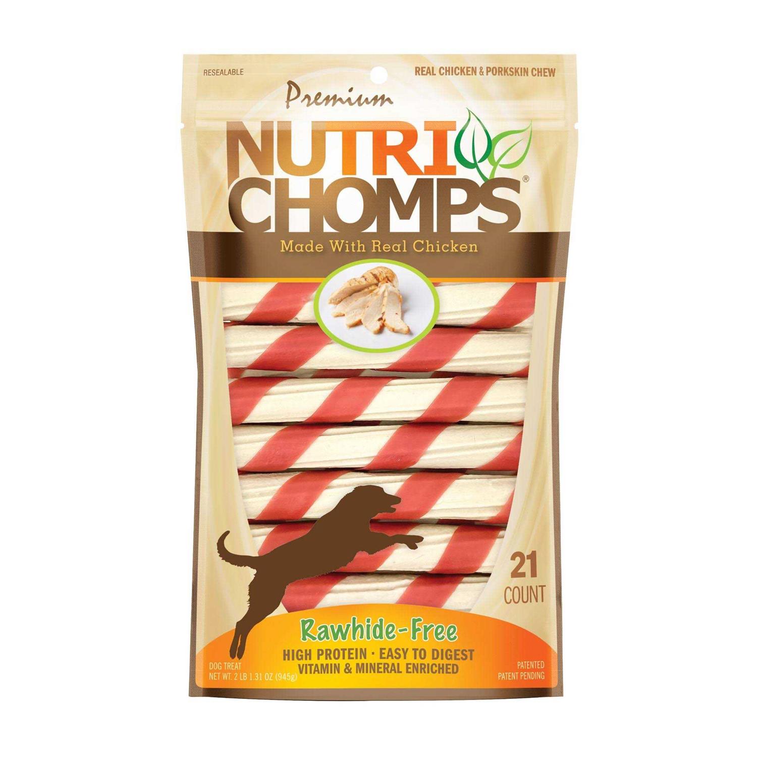 Nutri Chomps Chicken Twists - Healthber
