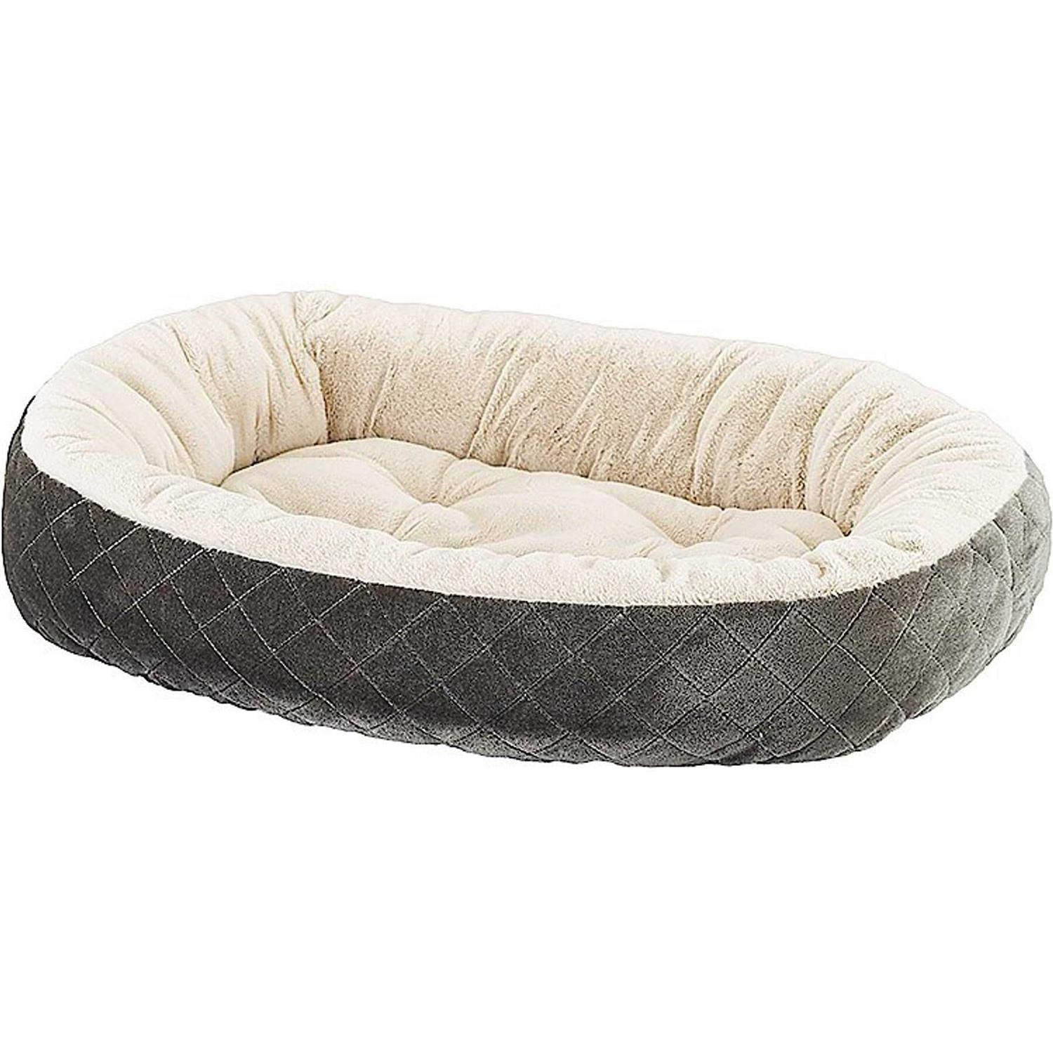 Ethical Pet Sleep Zone Quilted Oval Cuddler Bed - Healthber