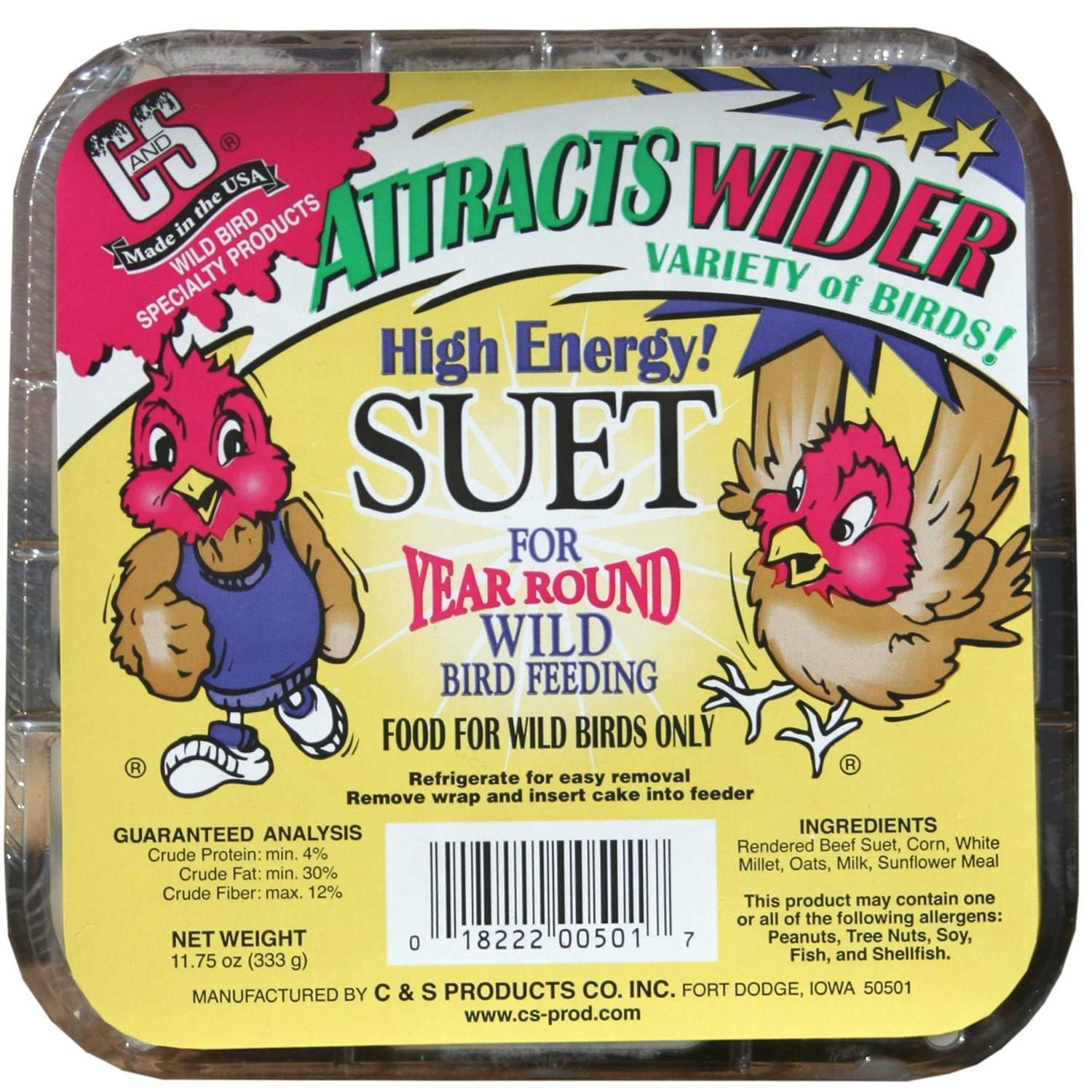 C & S High Energy Suet - Healthber