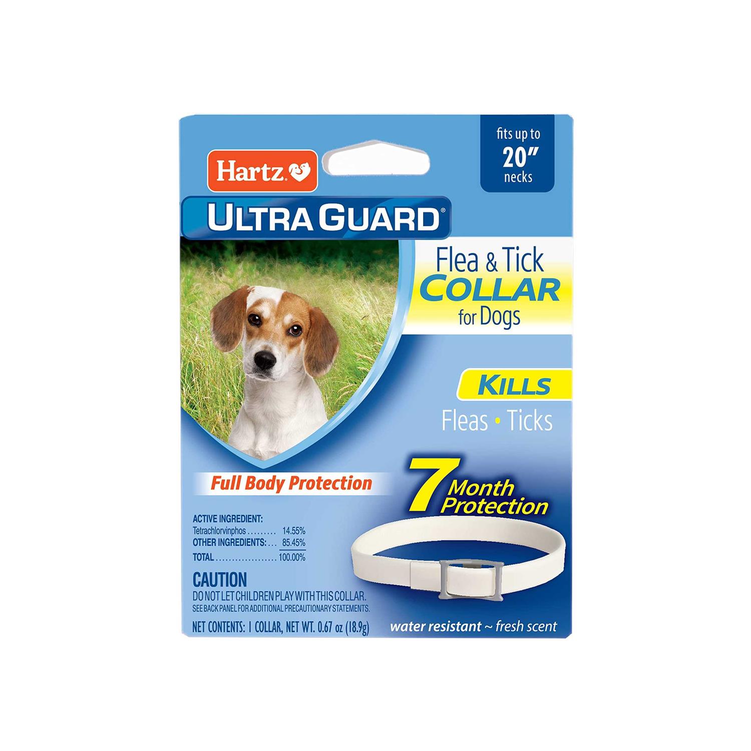 Hartz UltraGuard Flea & Tick Collar for Dogs - Healthber