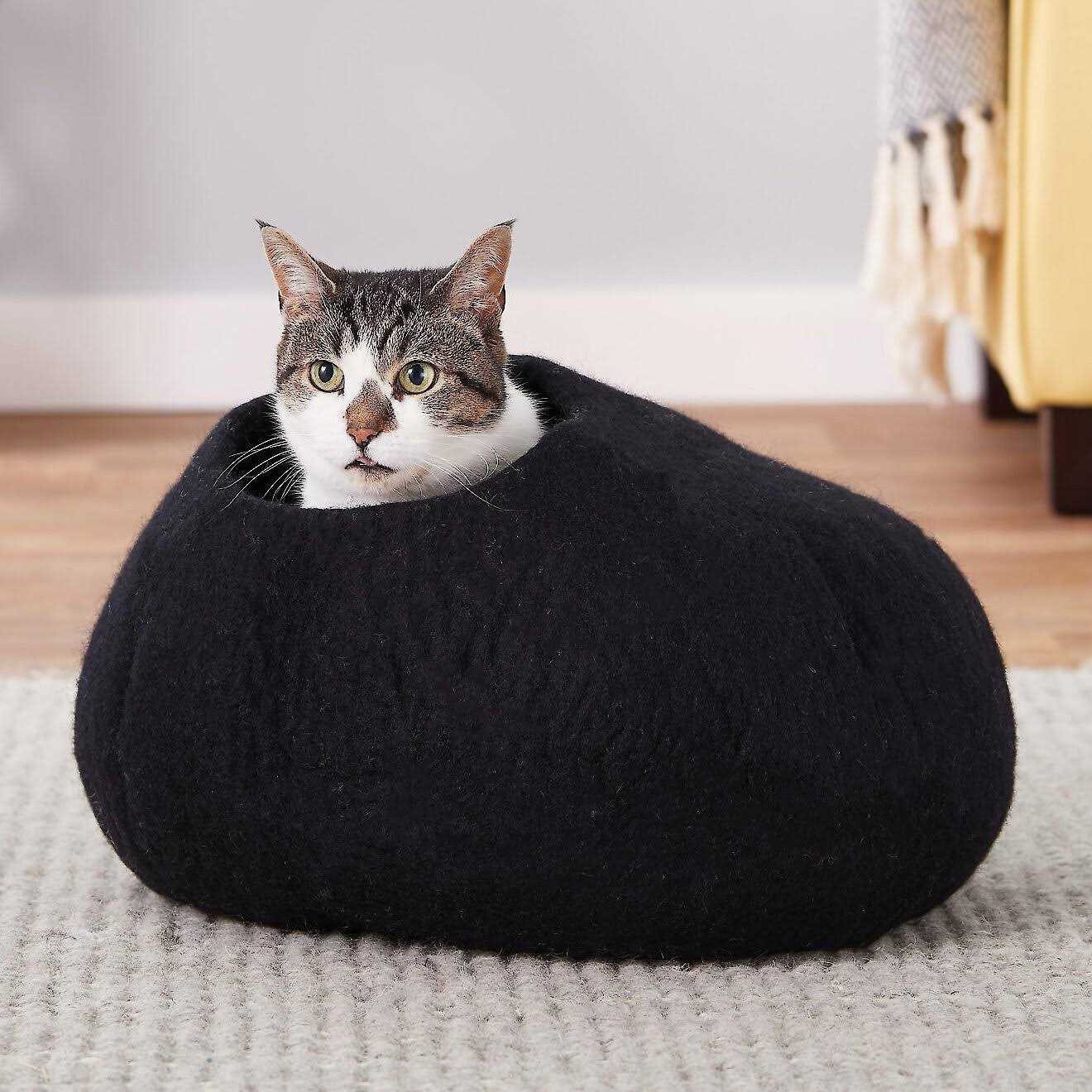 Frisco Velvet Round Bolster Dog Bed w/Removable COVER - Healthber