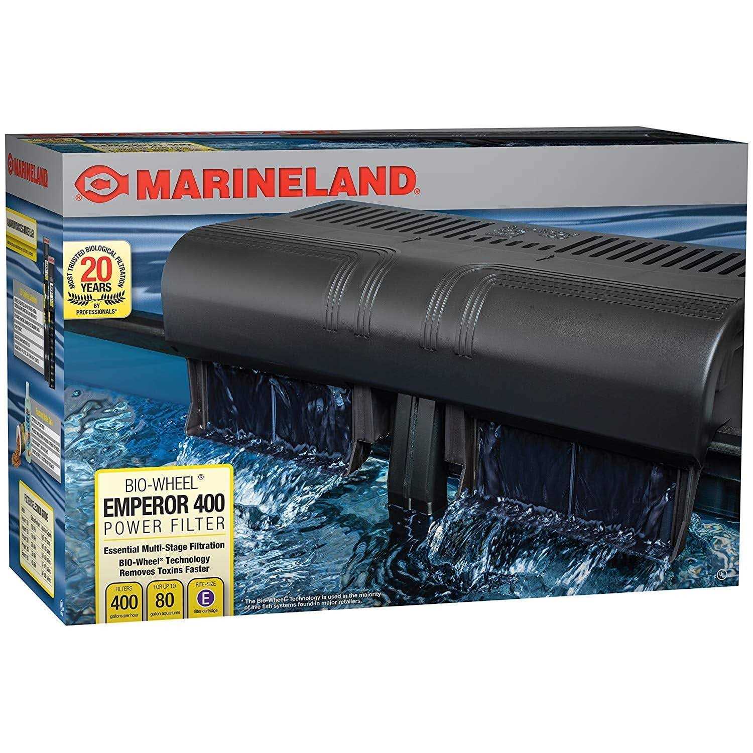Marineland Bio-Wheel Emperor 400 Power Filter - Healthber