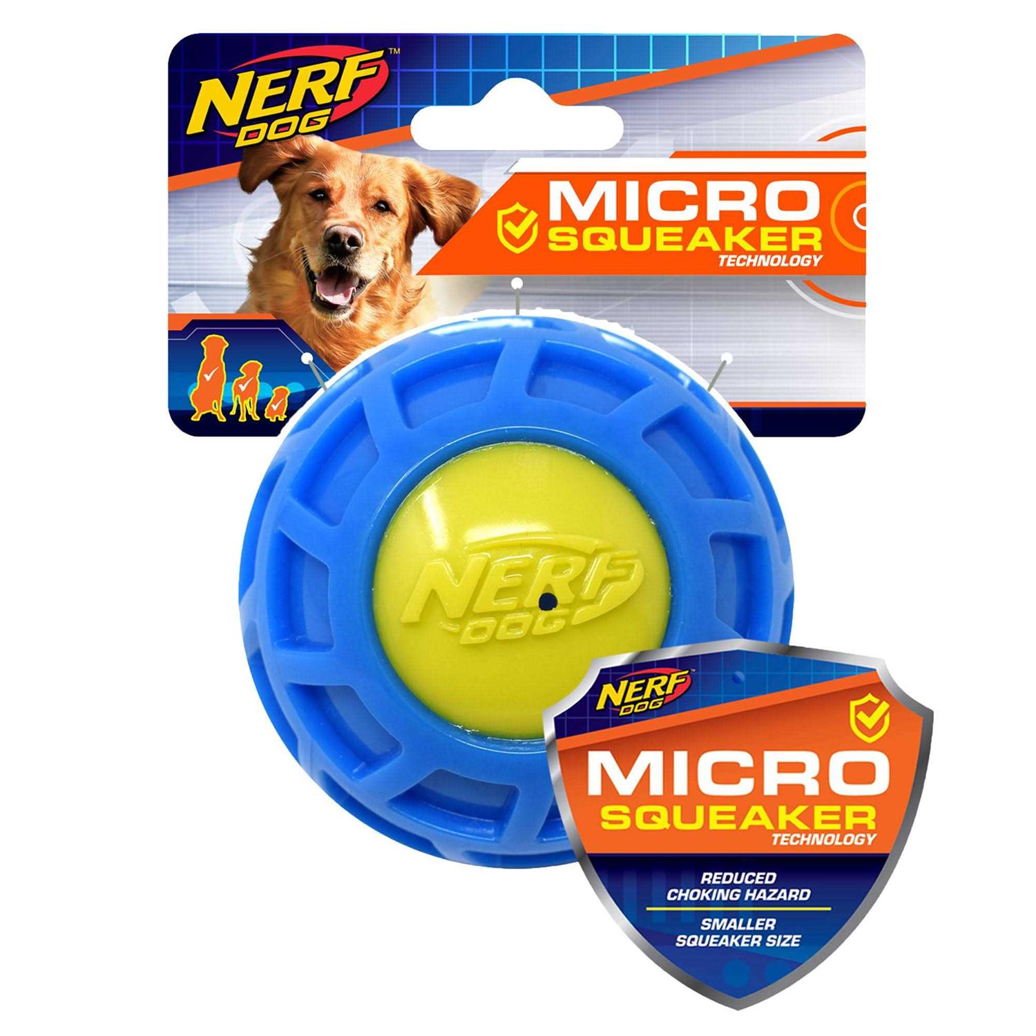 Nerf Dog TPR EXO Squeak Ball - Healthber
