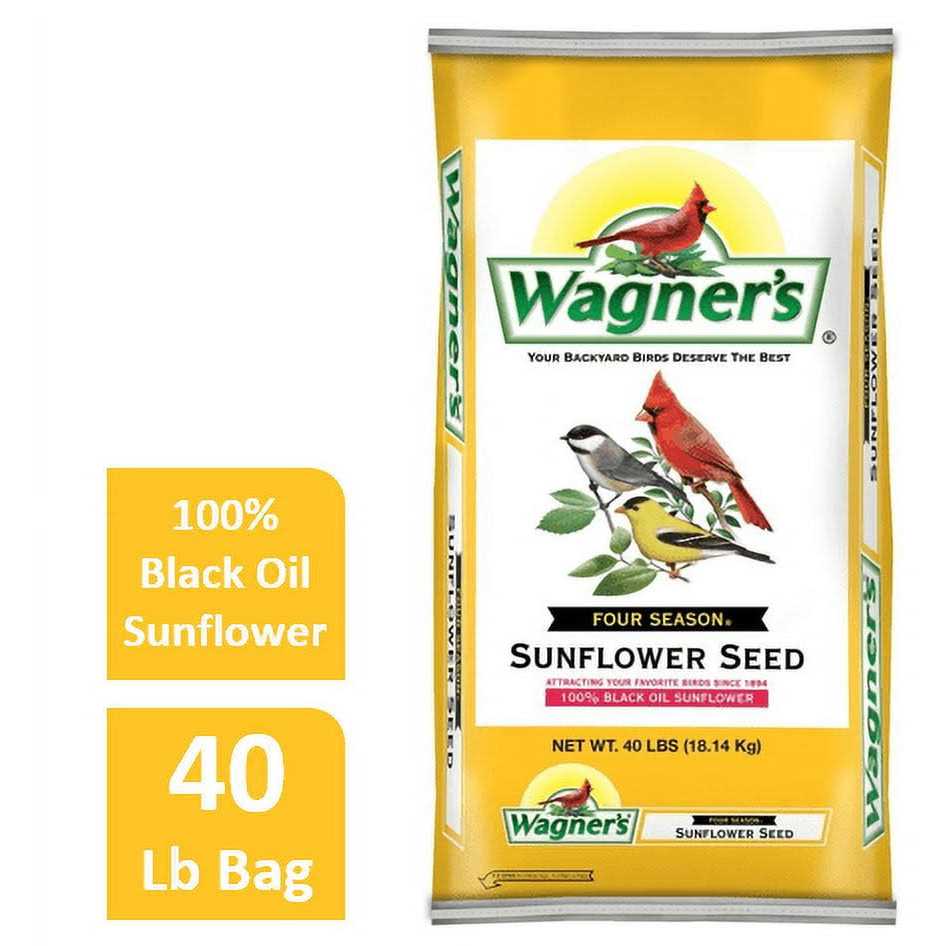 Wagner’s 76029 Black Oil Sunflower Seed - Healthber