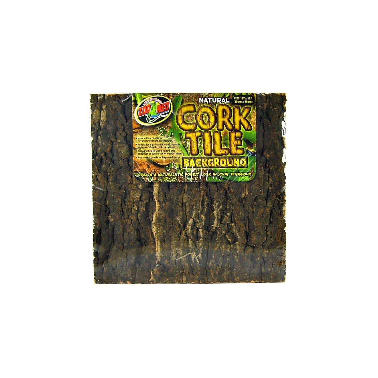 Zoo Med Natural Cork Tile Background - Healthber