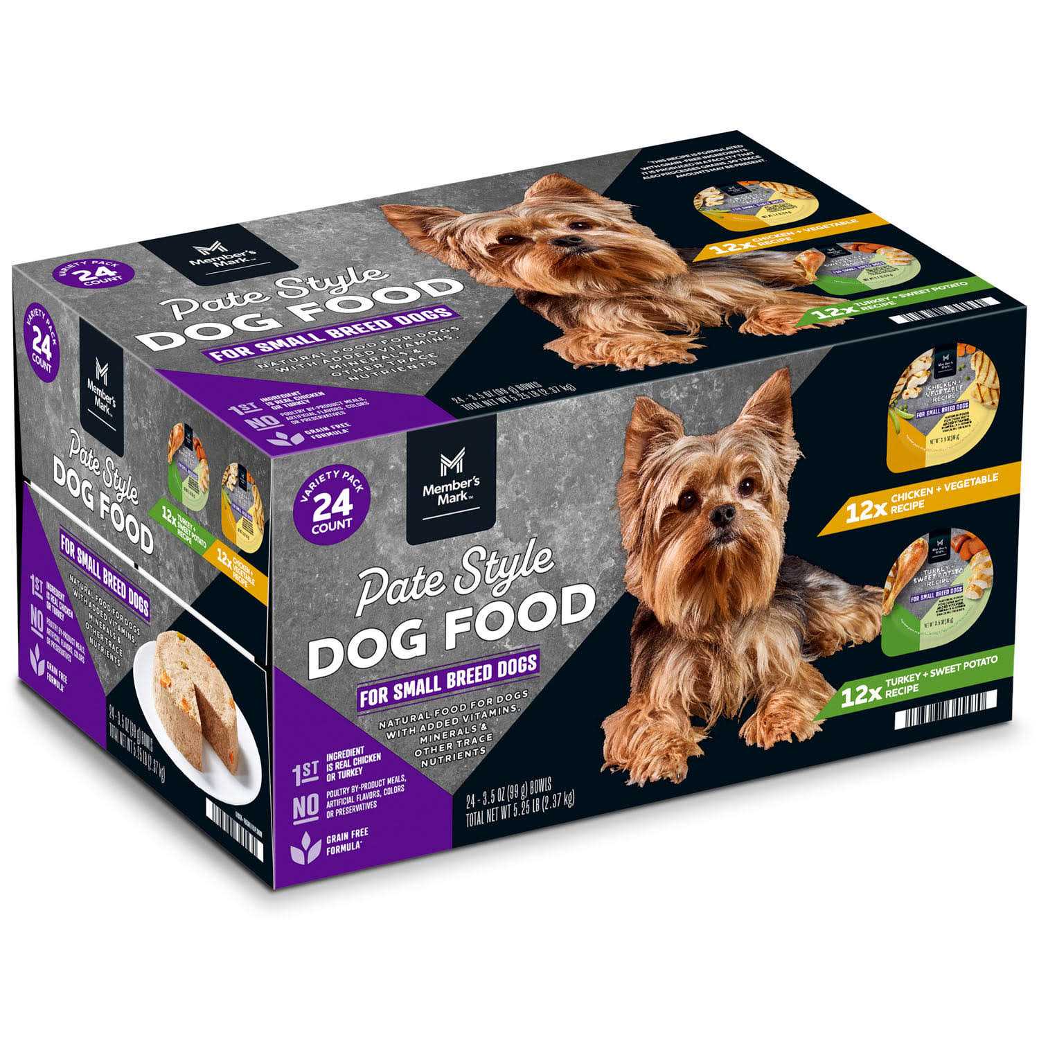 Member’s Mark Pate Style Dog Food Variety Pack - Healthber