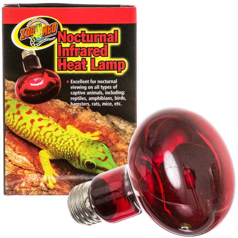 Zoo Med Nocturnal Infrared Heat Lamp - Healthber