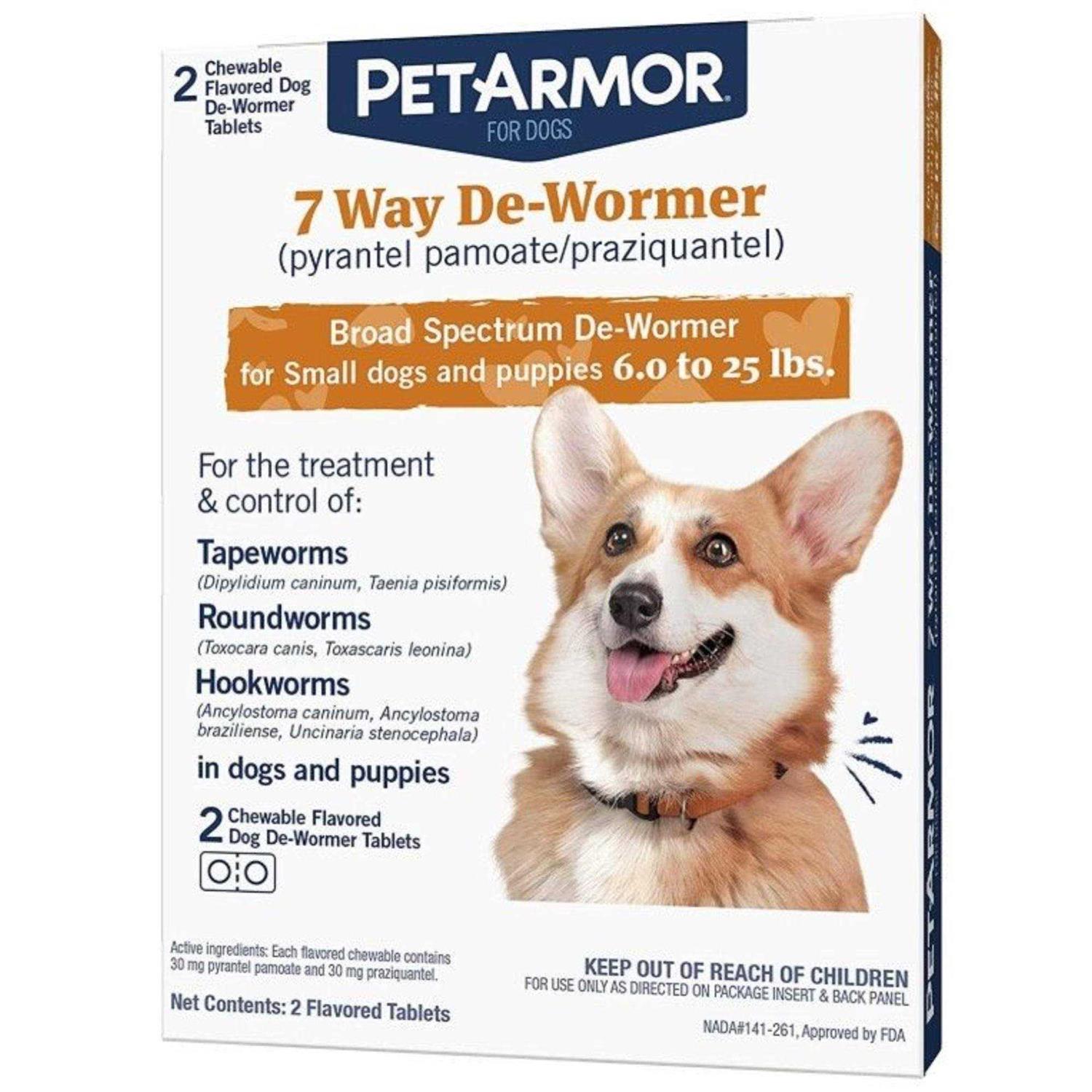 PetArmor 7 Way De Wormer Dogs - Healthber