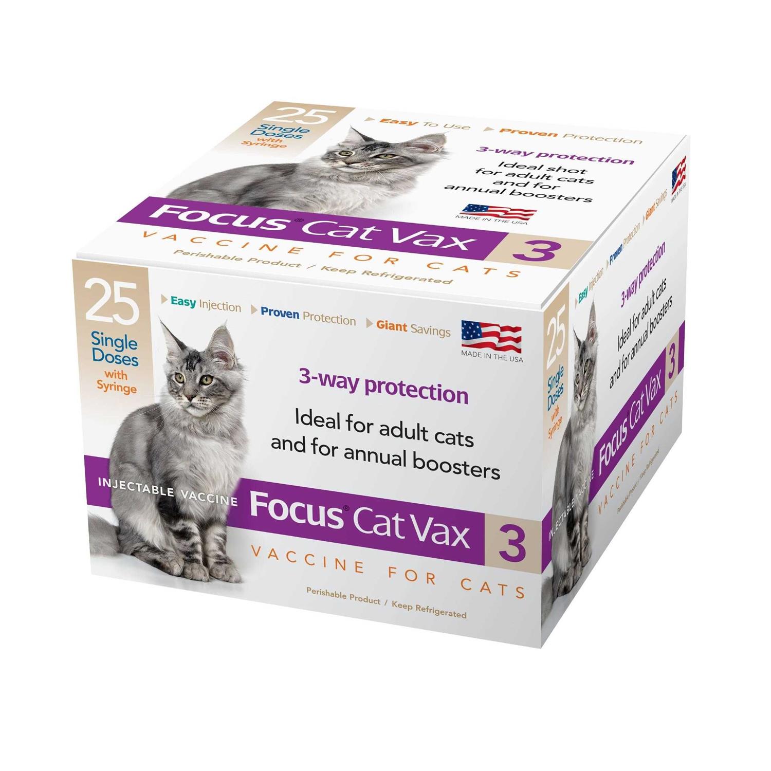 Durvet Focus Cat Vax 3 - Healthber
