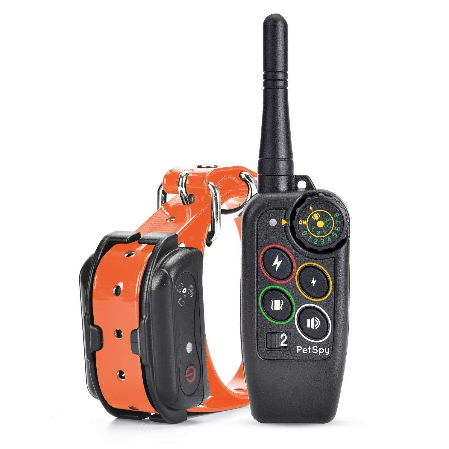 PetSpy Premium Dog Training Shock Collar for Dogs with Vibration Shock and Beep - Healthber