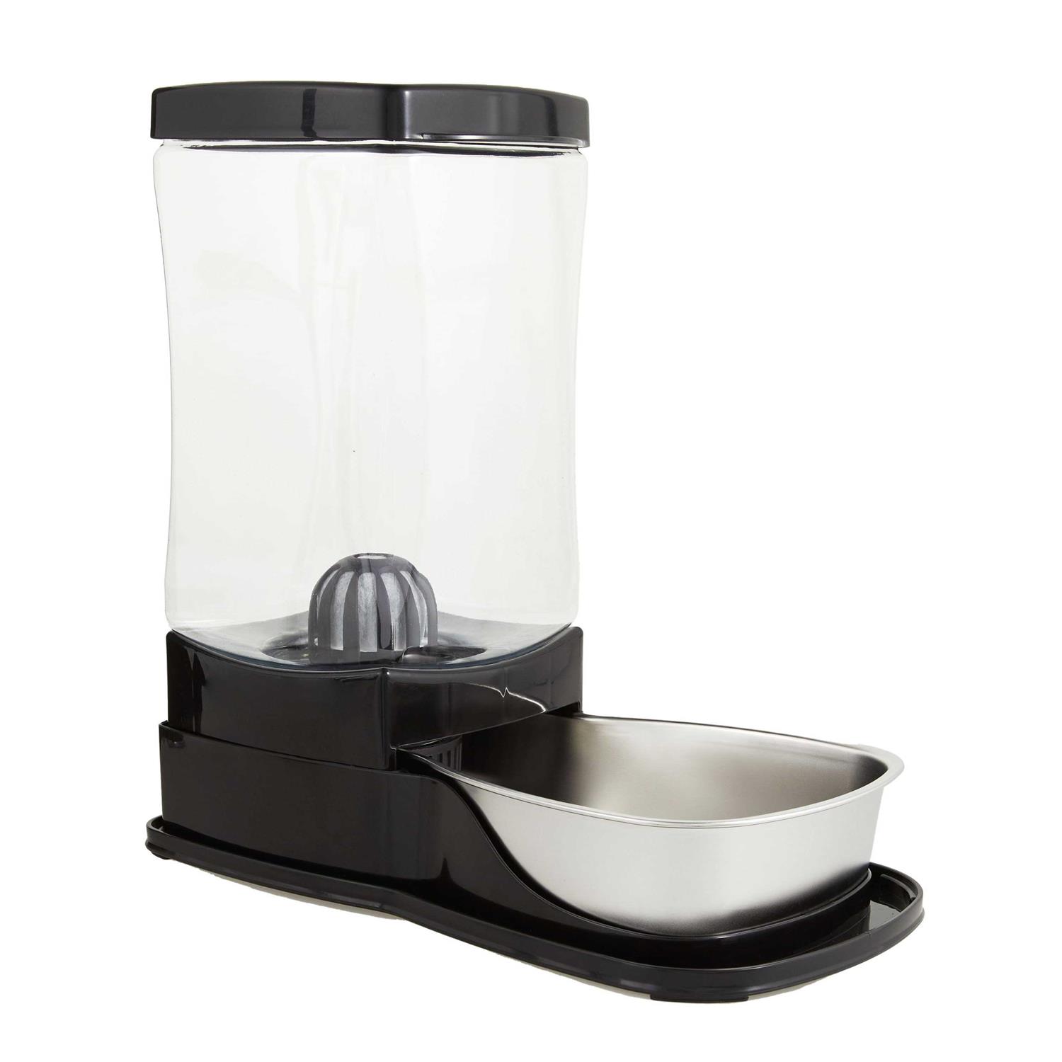 Top Paw Black Gravity Pet Waterer - Healthber