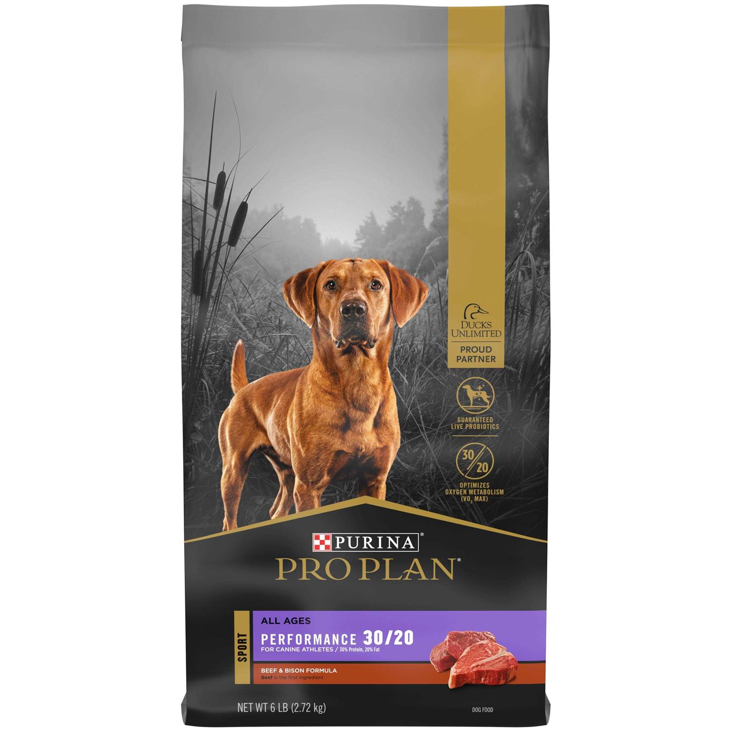 Purina Pro Plan Sport Performance 30/20 Beef & Bison Formula Dry Dog Food - Healthber