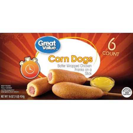 Great Value Frozen Classic Corn Dogs - Healthber