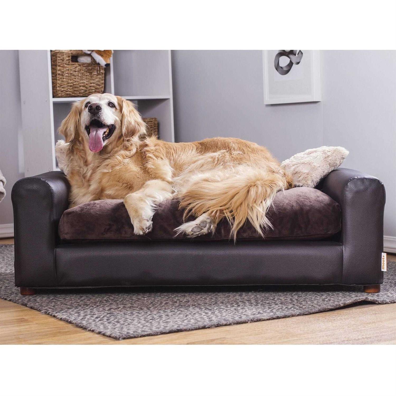 Moots Premium Leatherette Pets Sofa - Healthber