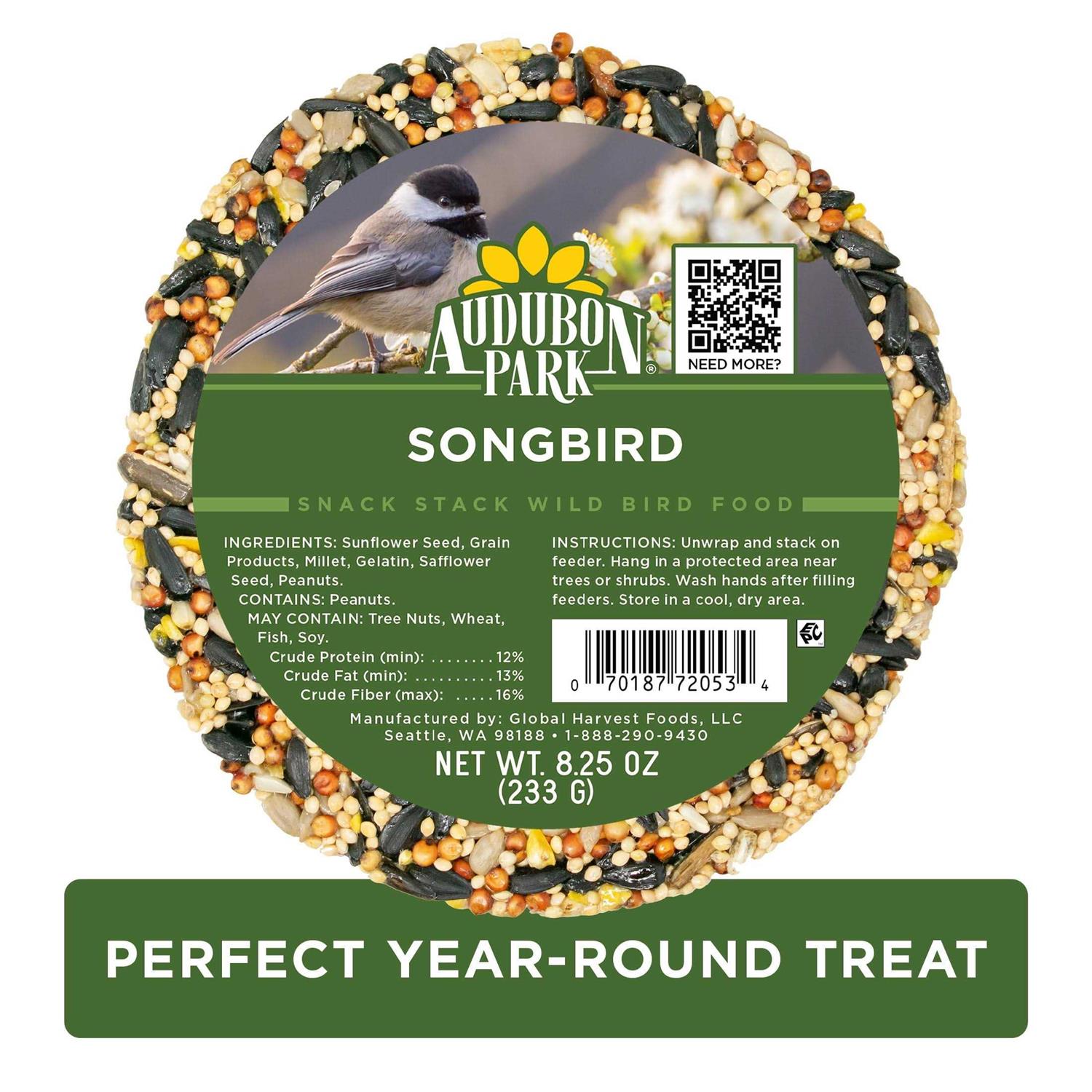 Audubon Park Songbird Snack Stack Wild Bird Food - Healthber