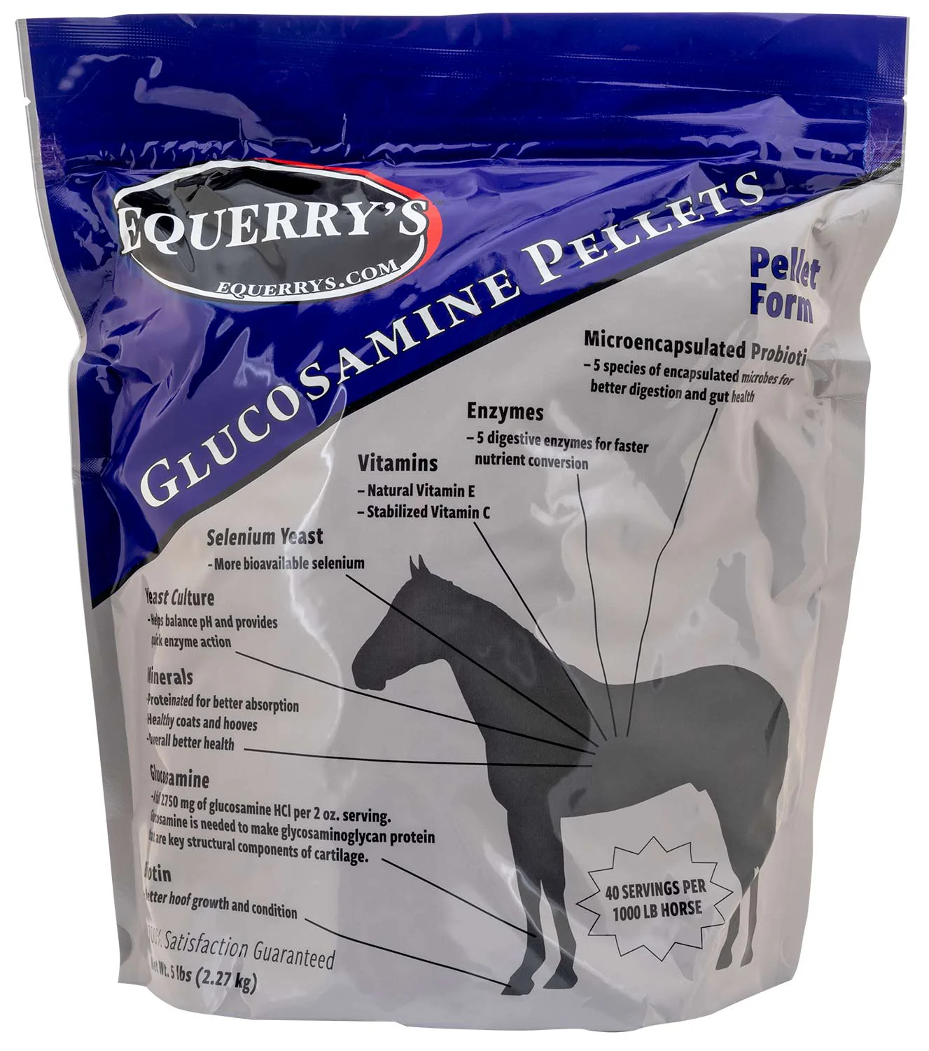 Equerry's Glucosamine Pellet - Healthber
