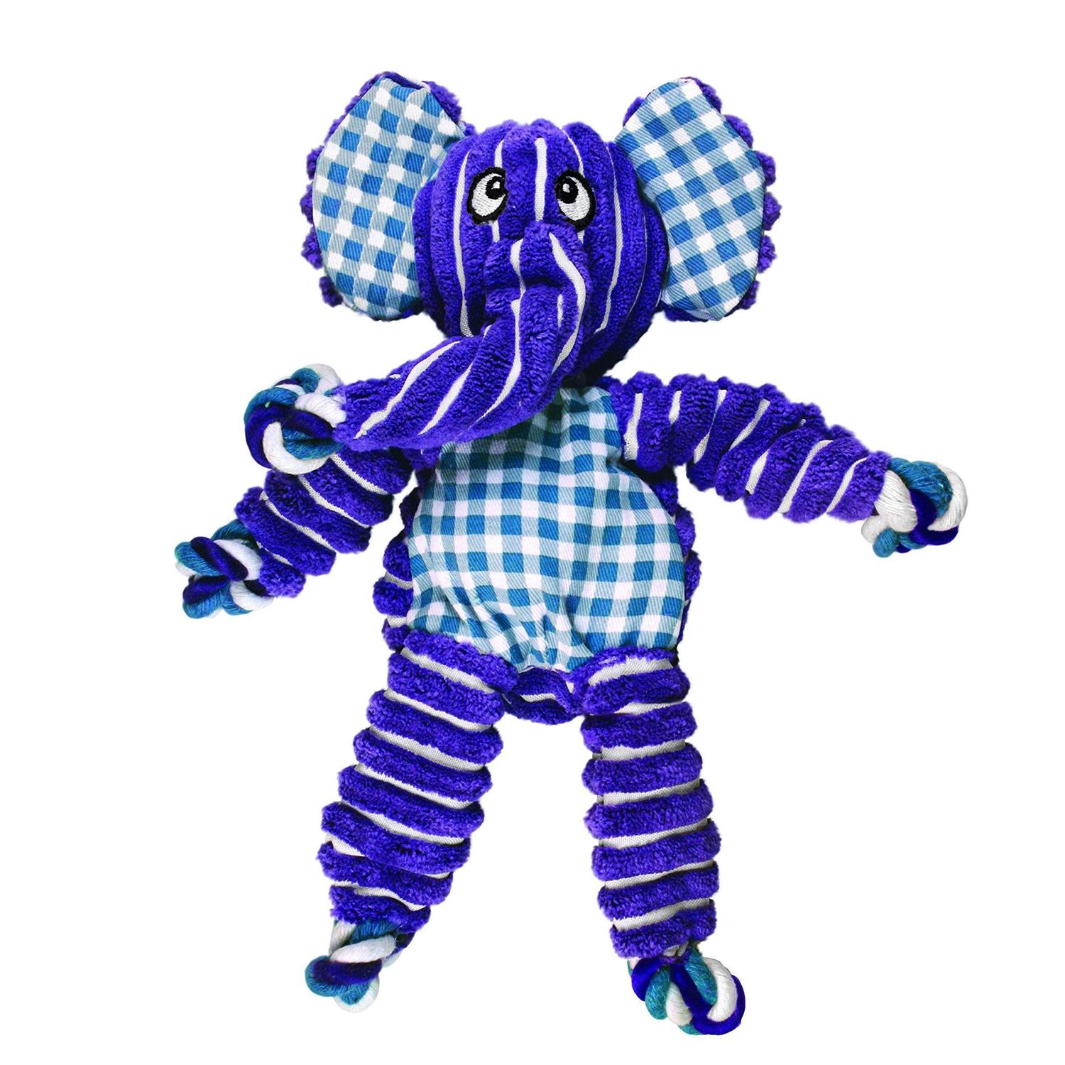 KONG Floppy Knots Elephant Dog Toy - Healthber