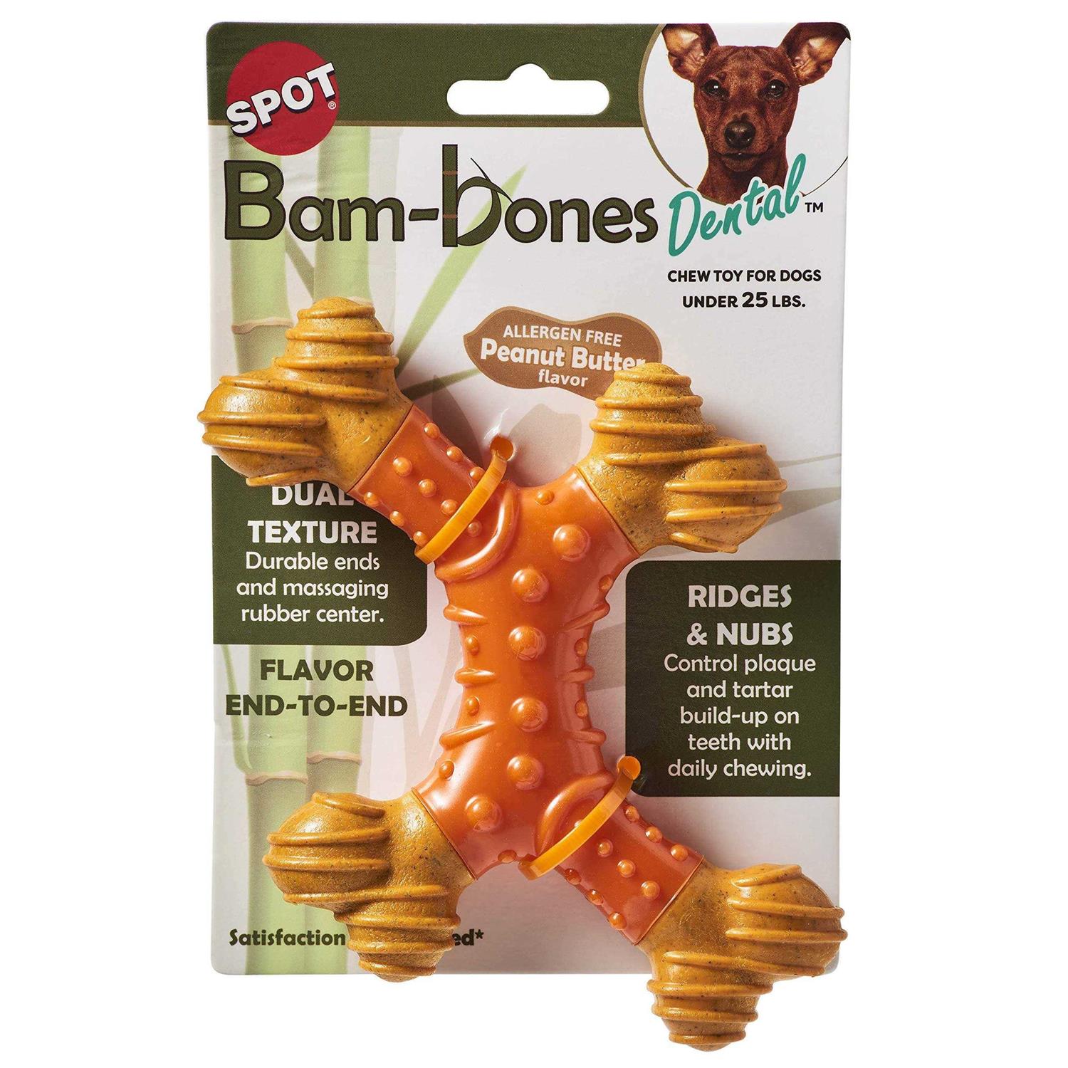Ethical Spot Bambone Dental X Bone Peanut Butter - Healthber
