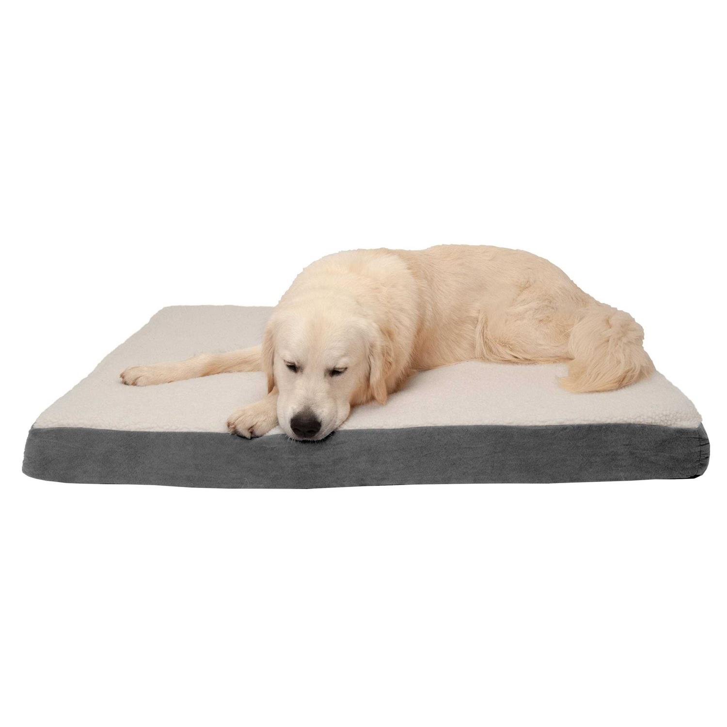 FurHaven Deluxe Suede Pet Bed - Healthber