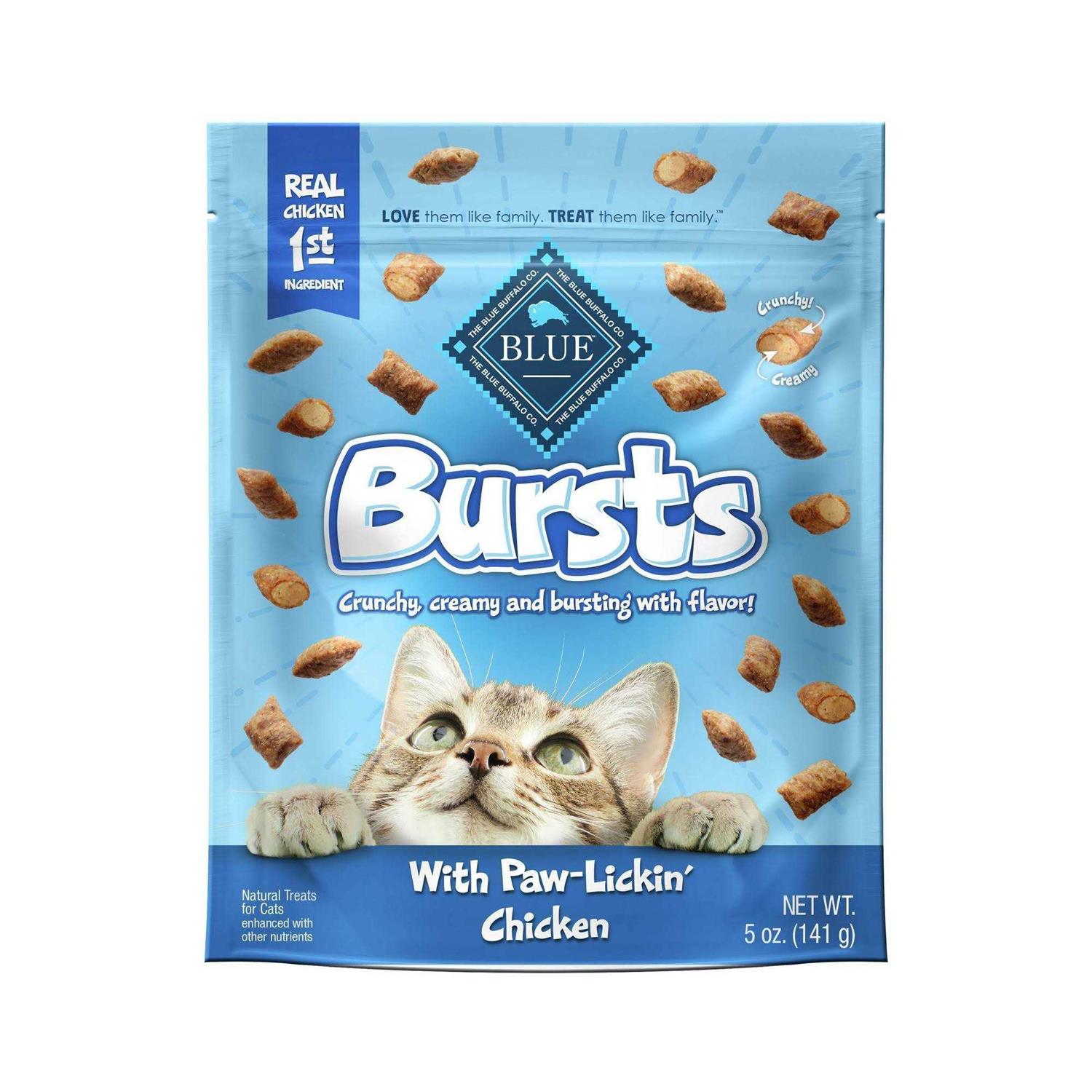 Blue Buffalo Bursts Cat Treats - Healthber