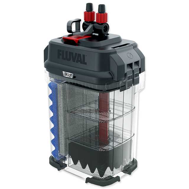 Fluval 307 Perfomance Canister Filter – for Aquariums Up to 70 Gallons – Aquarium Canister Filter - Healthber