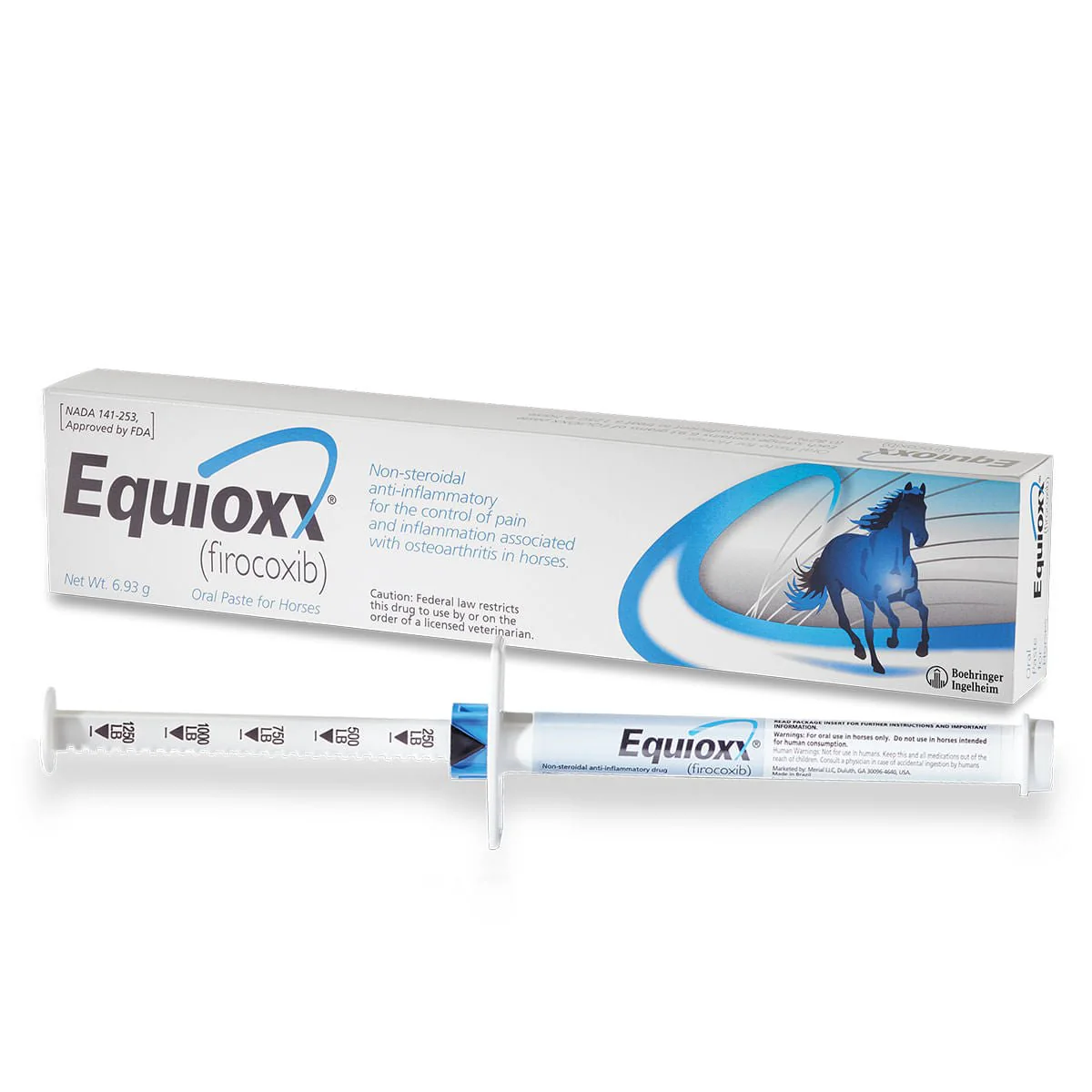 Rx Equioxx (firocoxib) Oral Paste for Horses, 6.93 gram Syringes - Healthber