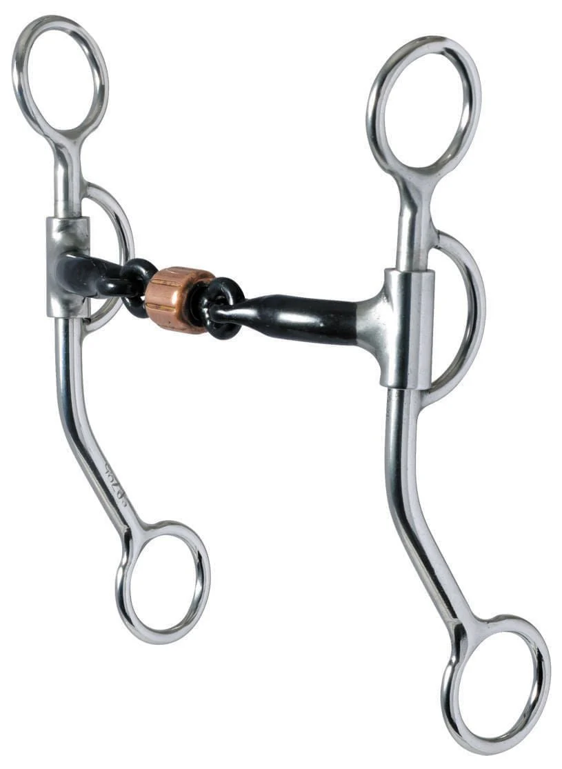 Reinsman All Around Sweet Iron with Copper Roller Bit - Healthber