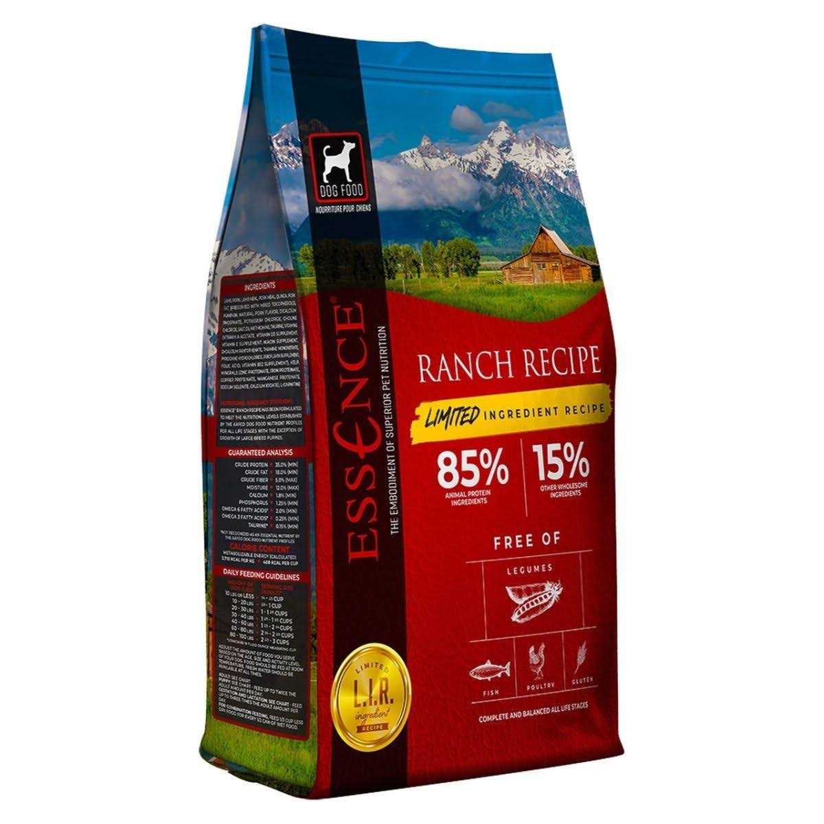 Essence Limited Ingredient Ranch Recipe Dog Dry Food - Healthber
