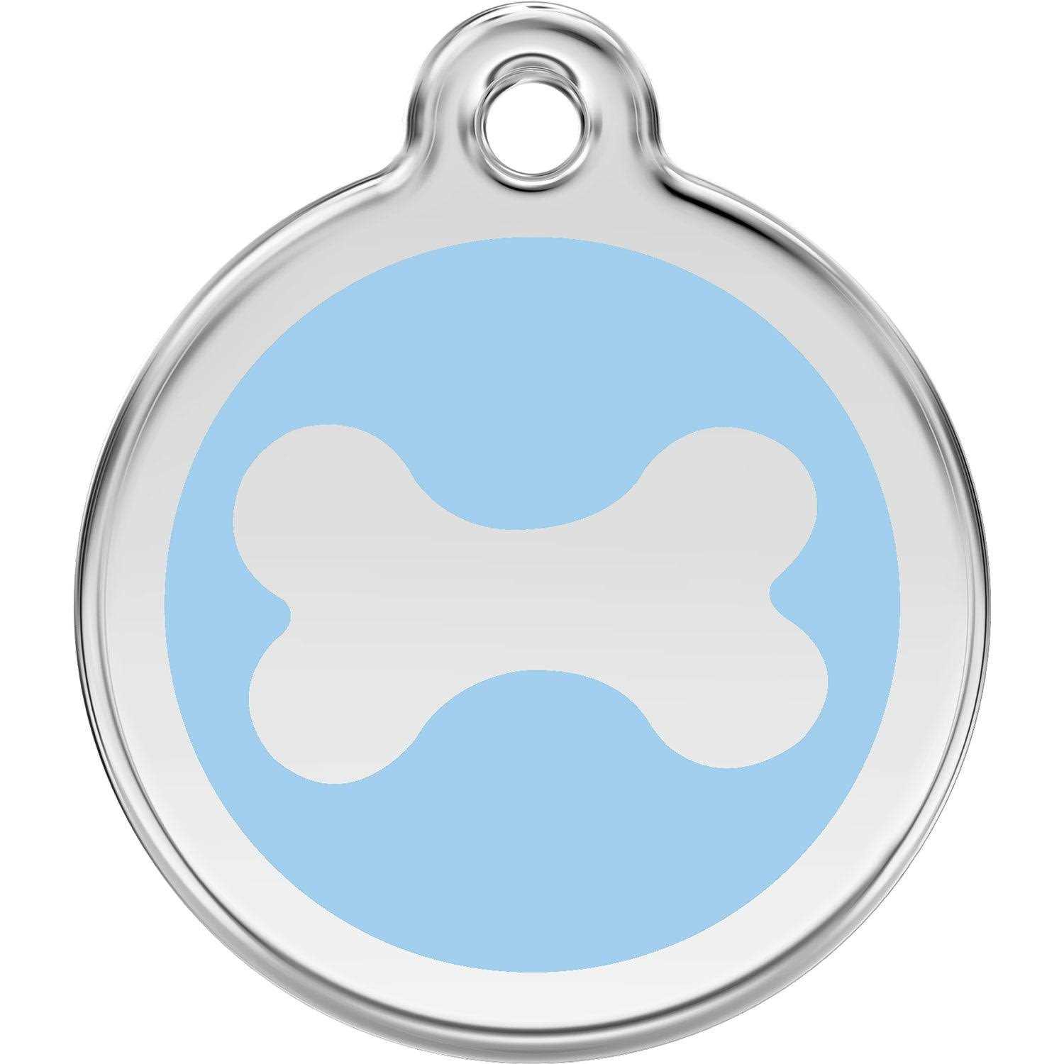 Red Dingo Enamel Pet ID Tag - Healthber