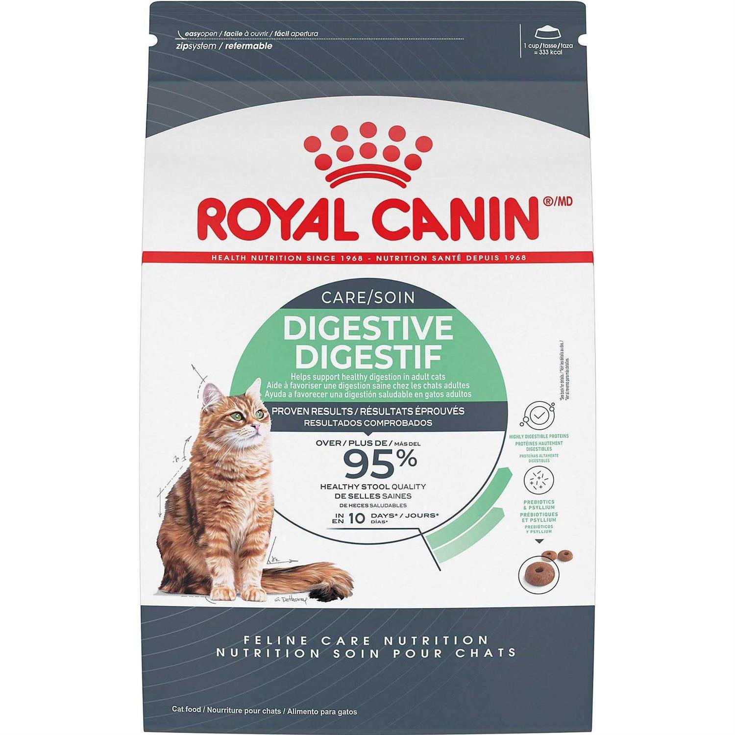 Royal Canin Feline Care Nutrition Digestive Care Adult Cat Dry Food - Healthber