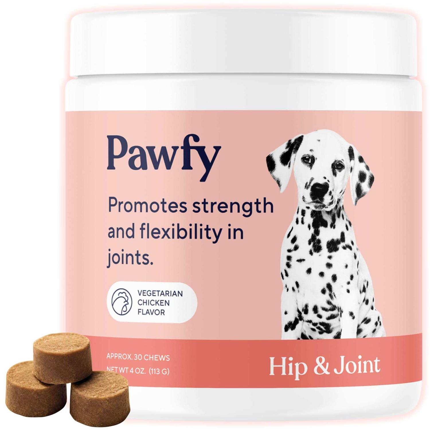 Pawfy Hip & Joint Soft Chews - Healthber