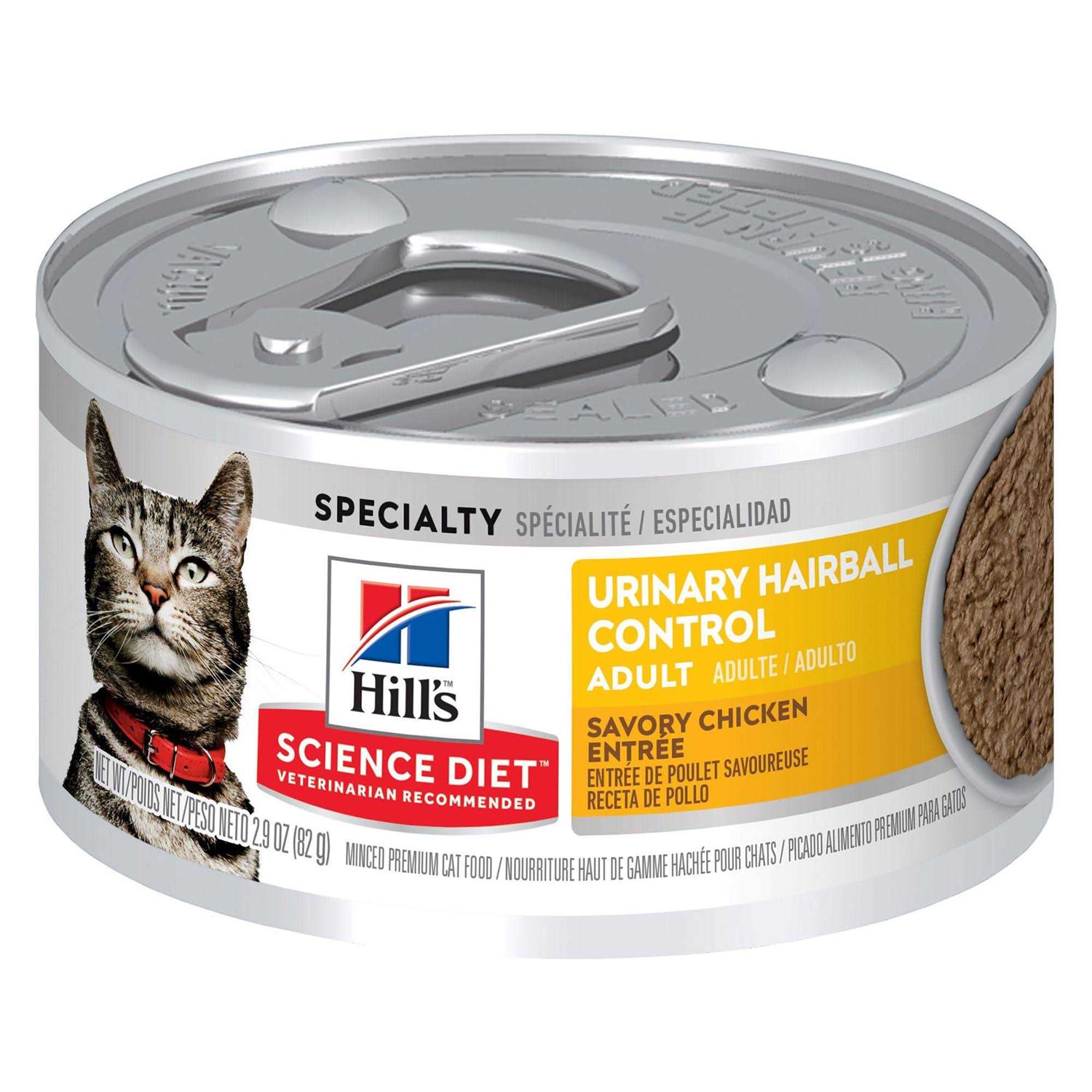Hill’s Science Diet Adult Urinary Hairball Control Cat Food - Healthber