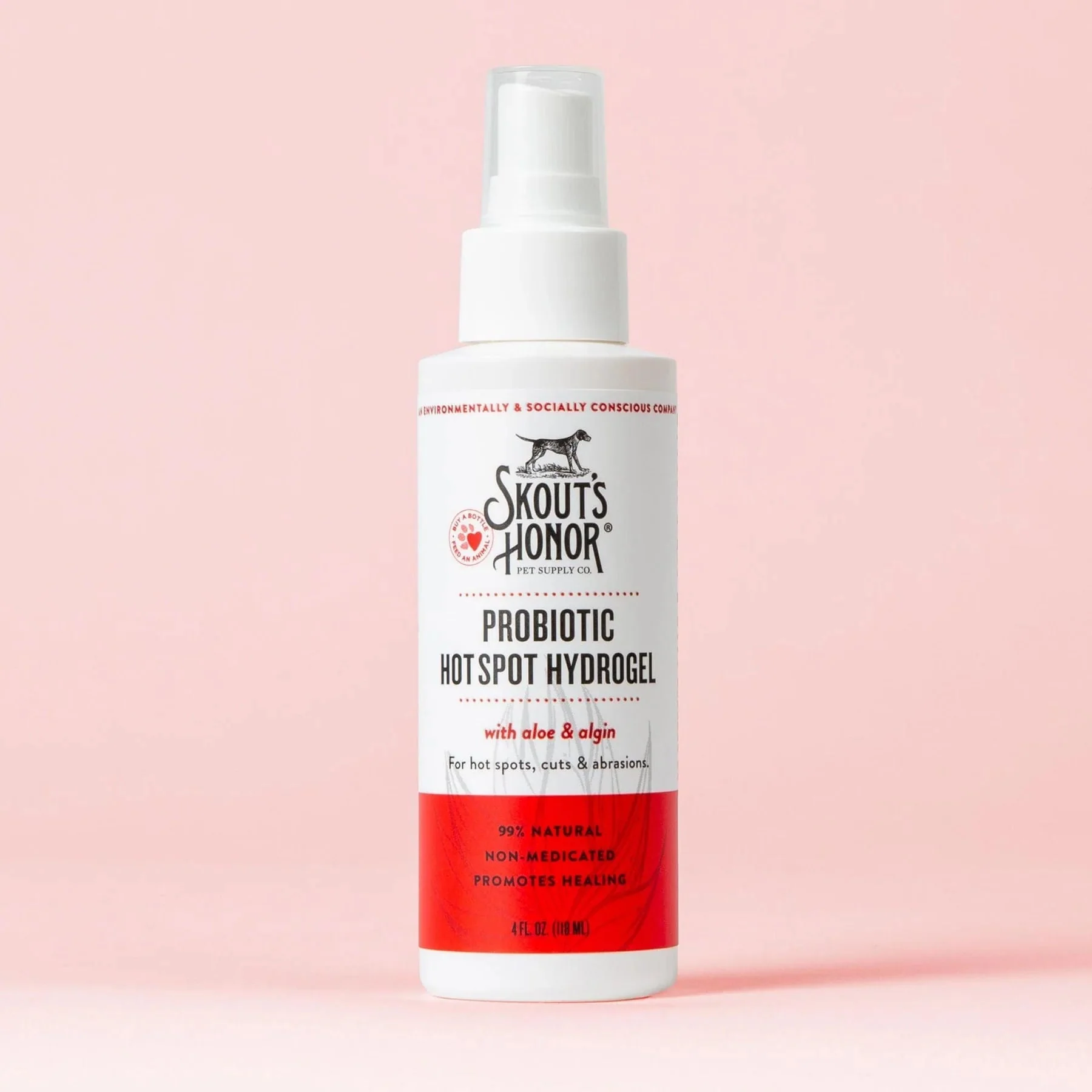 Skout's Honor Probiotic Hot Spot Hydrogel, 4 oz - Healthber