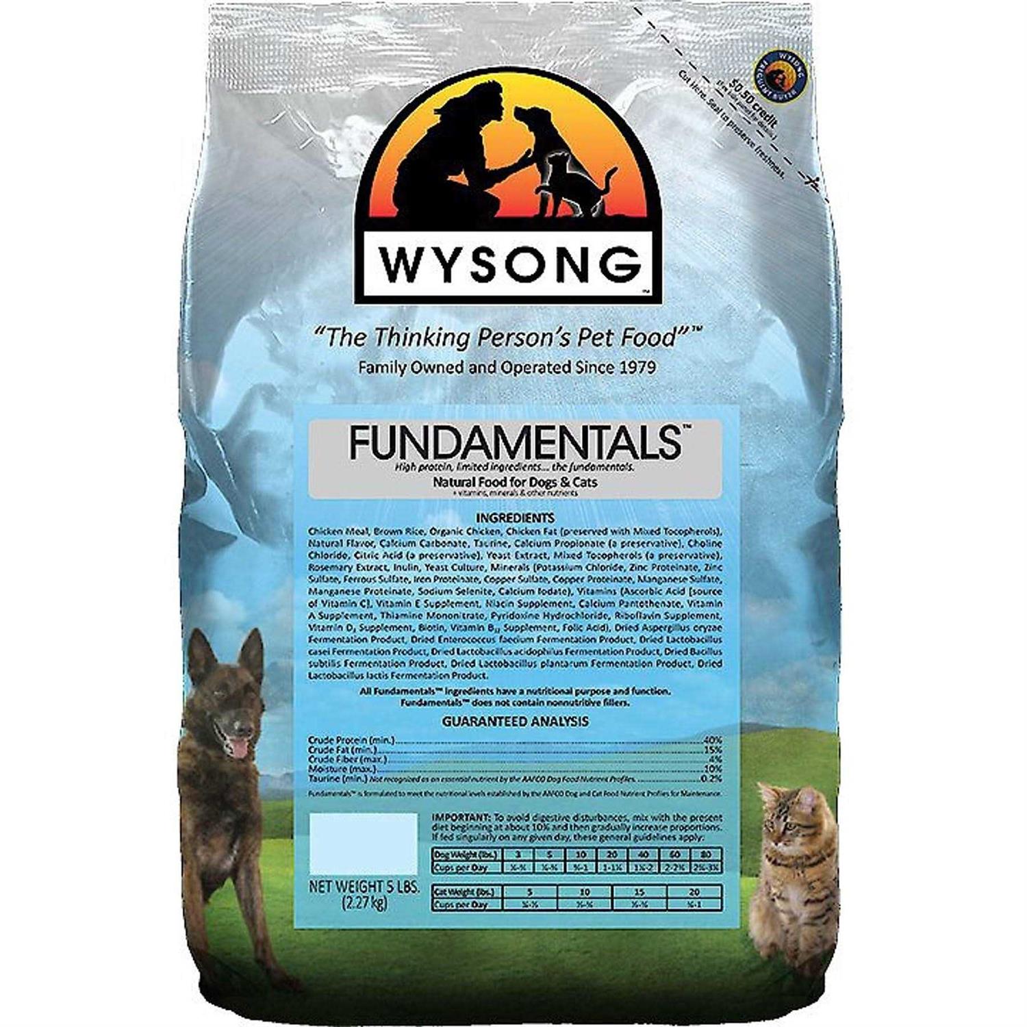 Wysong Fundamentals Canine/Feline Formula Dry Dog/Cat Food - Healthber