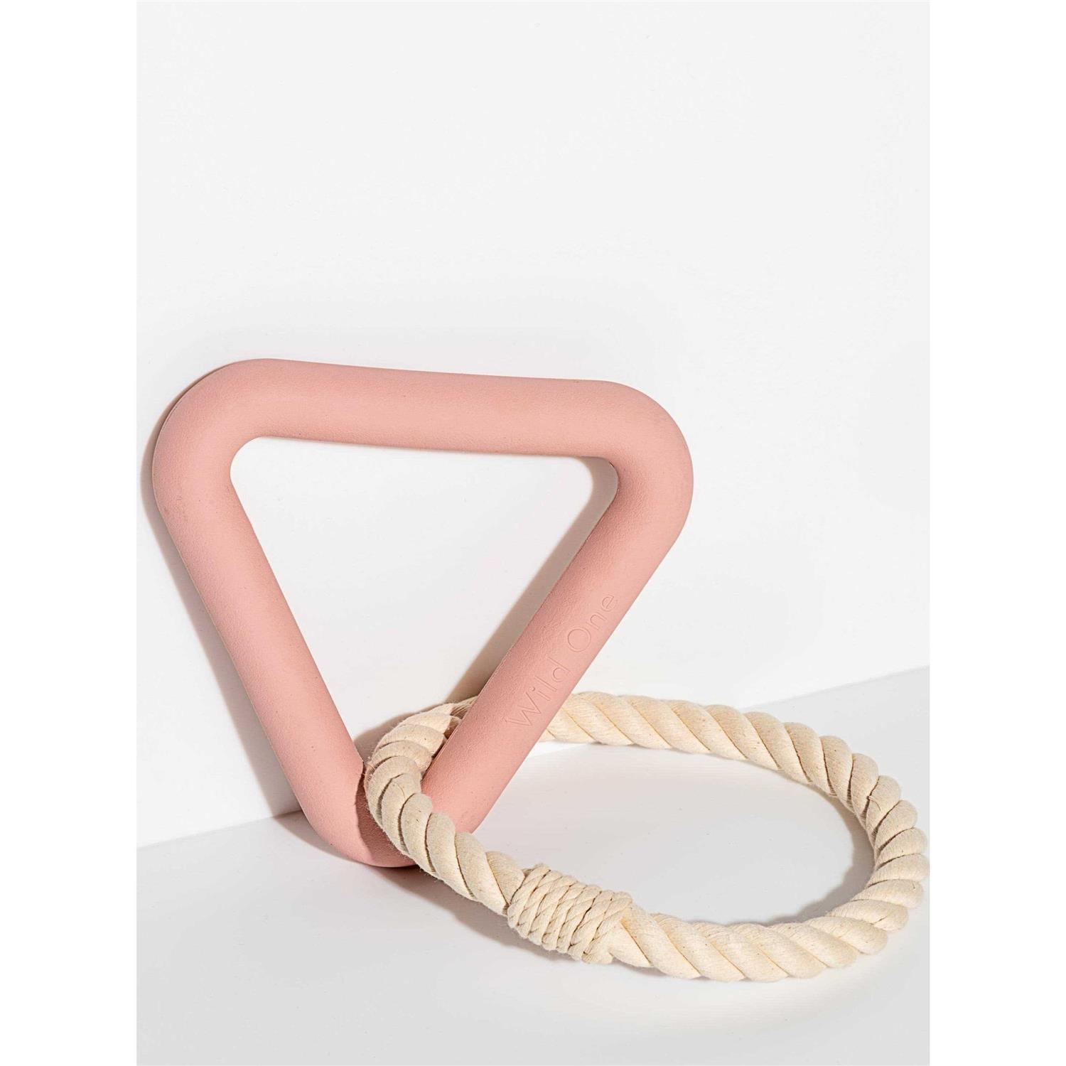 Wild One Triangle Tug Dog Toy - Healthber