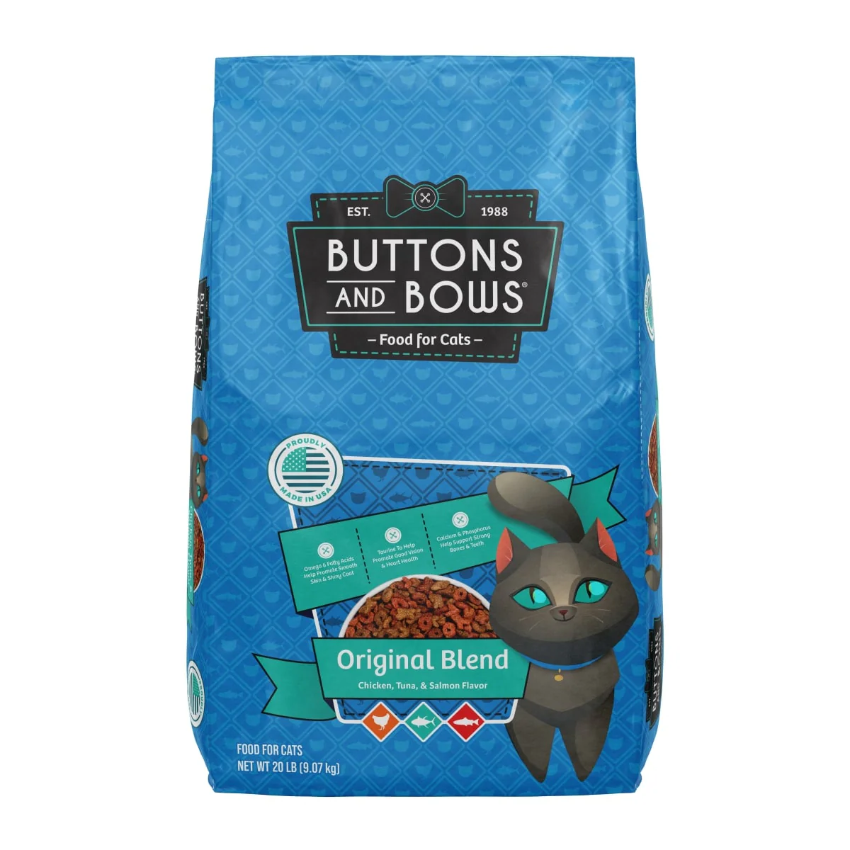 Buttons & Bows Original Blend Cat Food - Healthber