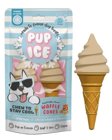 Pup Ice Waffle Cone, 2pk - Healthber