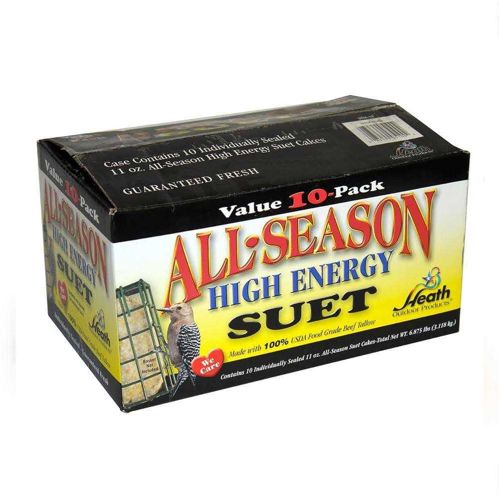 Heath DD4-10 All Season High Energy Suet Cake - Healthber