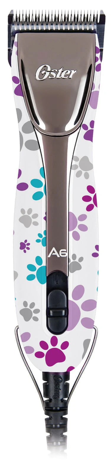 Oster Clipper Pro A6 3-Speed Slim, Paw Prints - Healthber