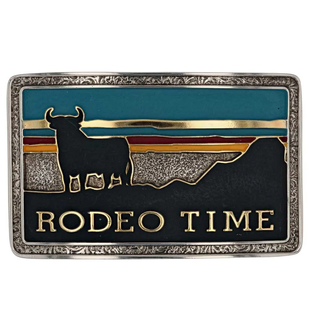 Dale Brisby Rodeo Time Southwestern Attitude Belt Buckle - Healthber