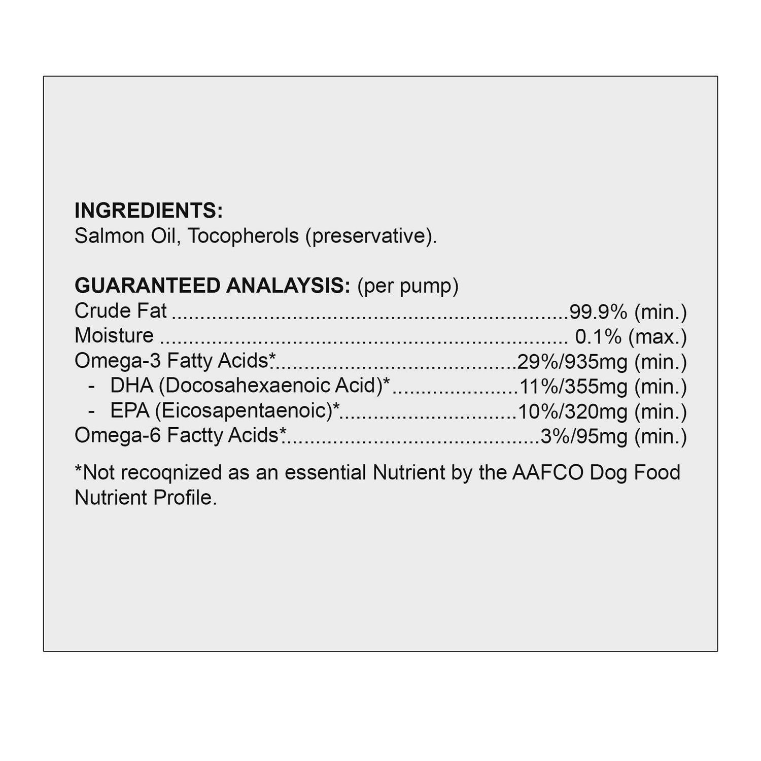 Wild Alaskan Salmon Oil Based Omega 3 Dog Food Supplement - Healthber