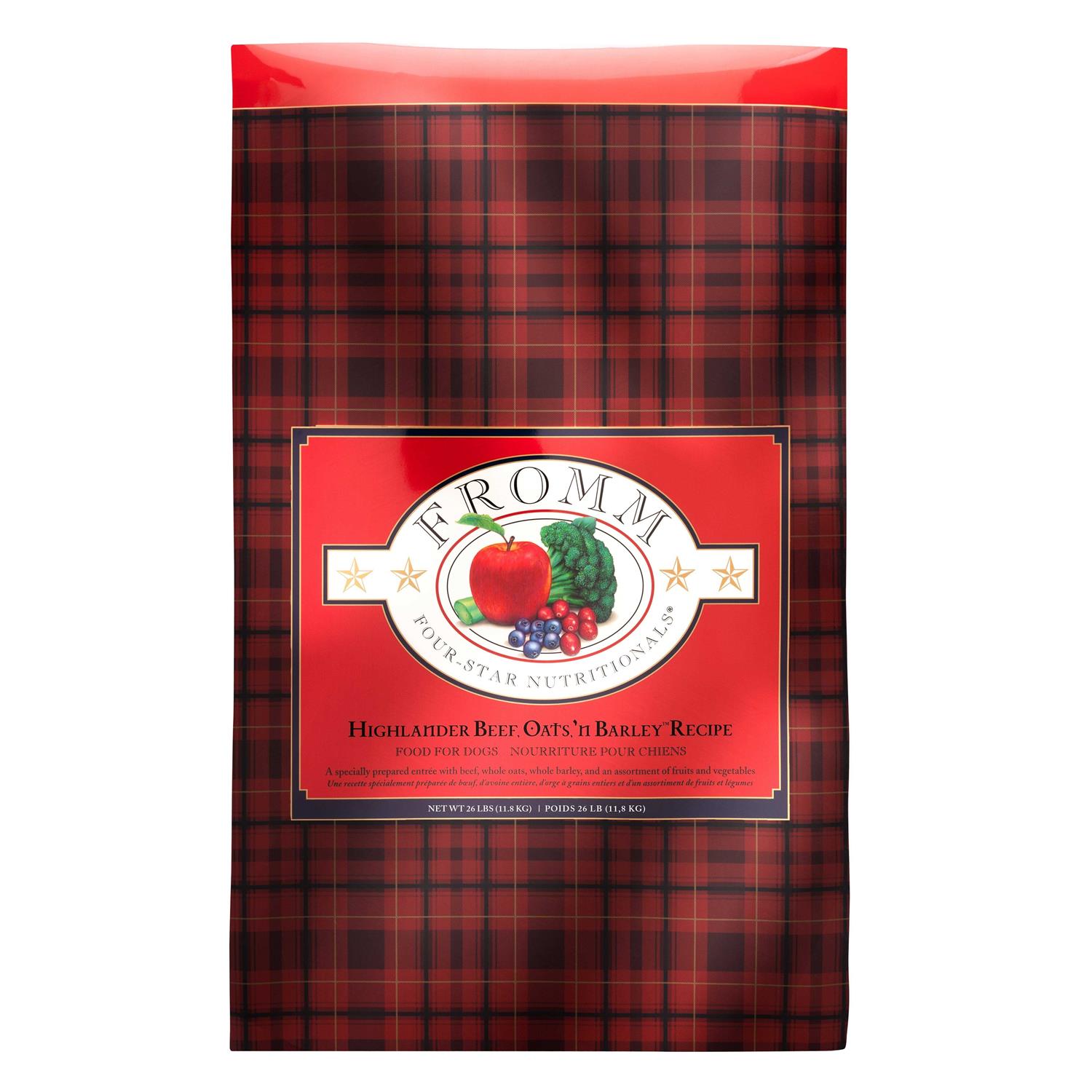 Fromm Four Star Highlander Beef - Healthber