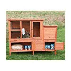 Trixie 1-Story Bunny Rabbit Hutch - Healthber