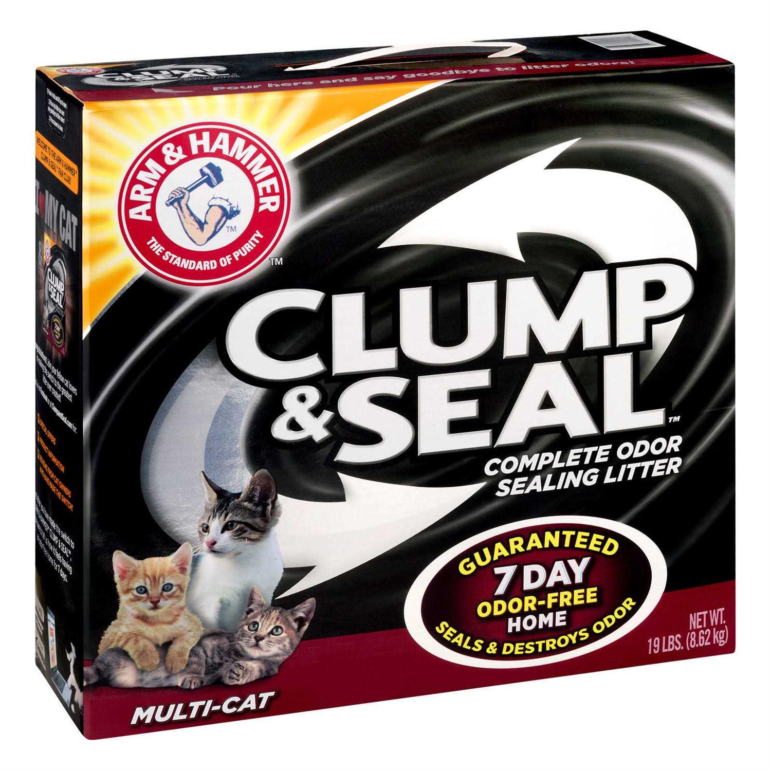 Arm Hammer Clump Seal Cat Litter - Healthber