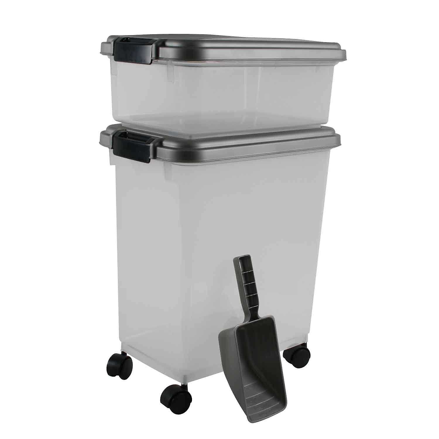 IRIS 3-Piece Airtight Pet Food Container Combo - Healthber