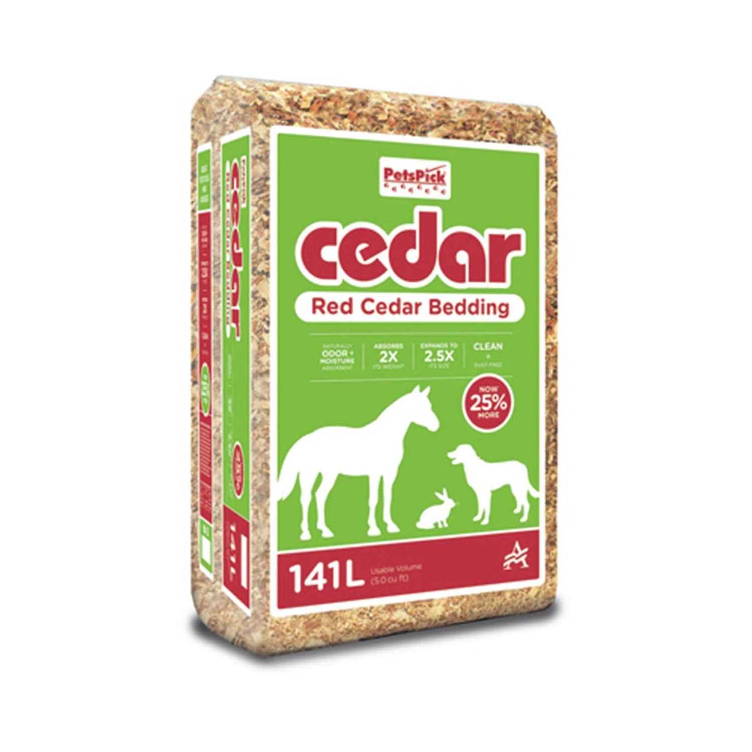 PetsPick Pet Cedar Bedding - Healthber