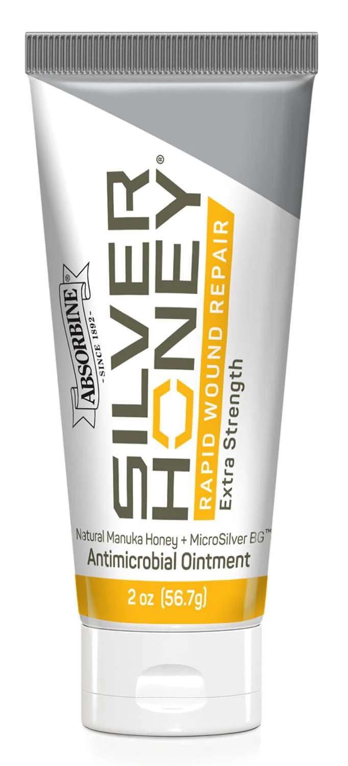 Silver Honey Rapid Wound Repair Ointment - Healthber
